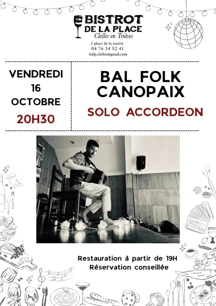 Illustration de l'événement : Bal Folk au Bistrot