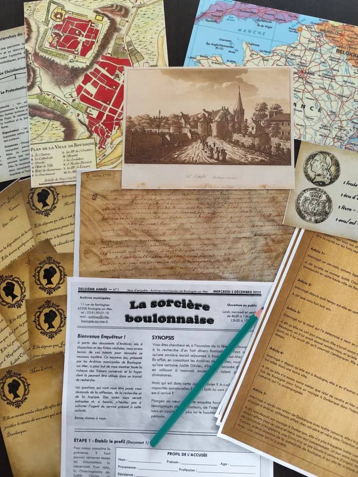 Illustration de l'événement : ENQUÊTE AUX ARCHIVES