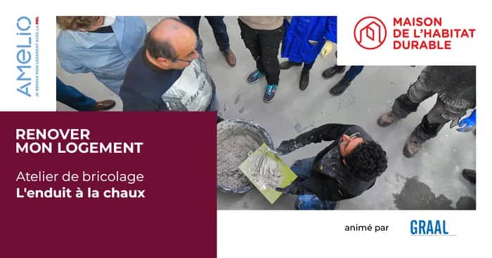 Illustration de l'événement : L’enduit à la chaux
