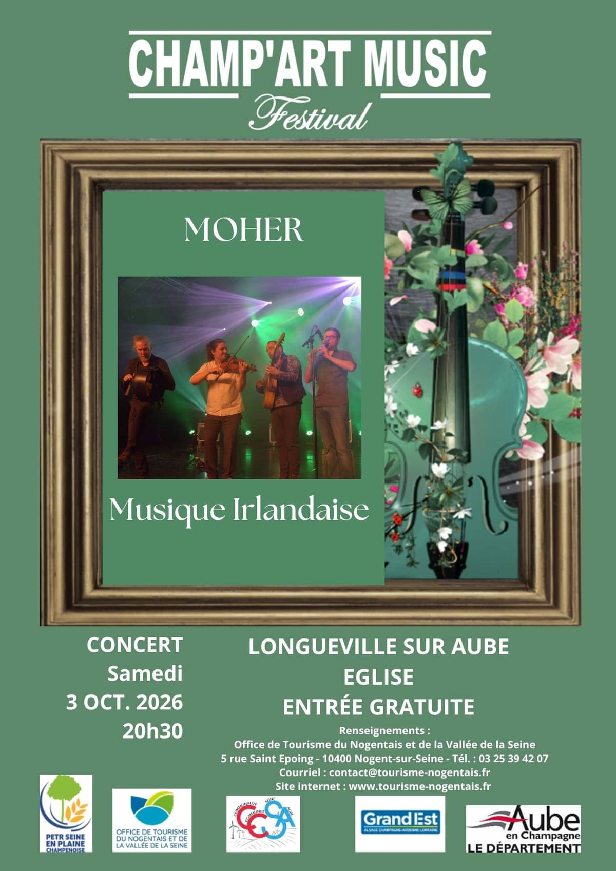 Illustration de l'événement : Champ'Art Music Festival à l'Église de Longueville-sur-Aube