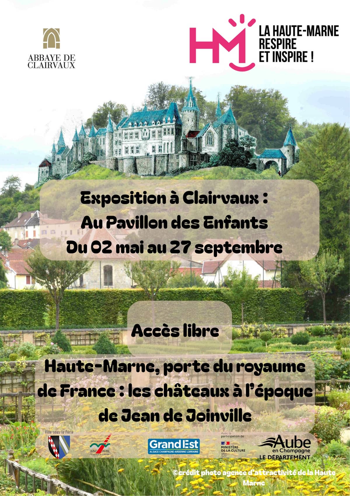 Illustration de l'événement : Exposition - Les châteaux à l’époque de Jean de Joinville