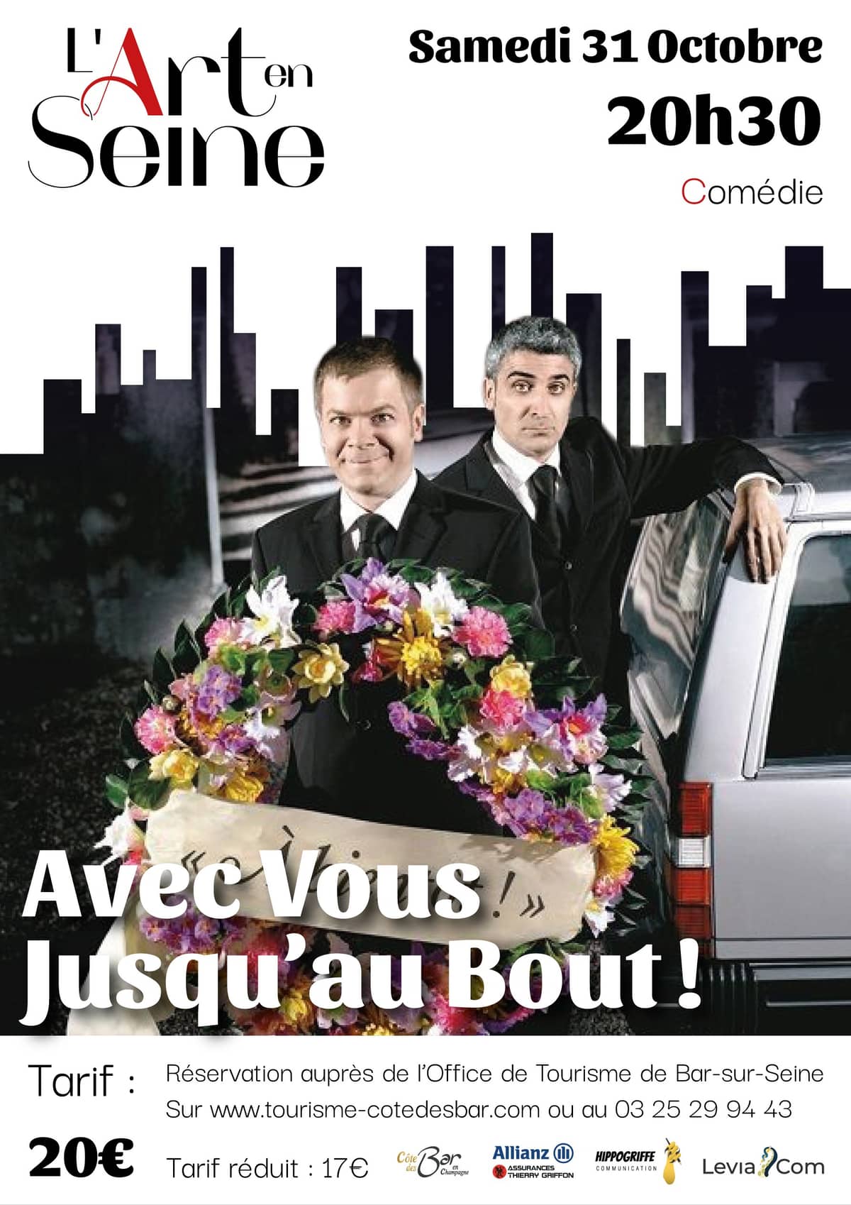 Illustration de l'événement : Comédie - Avec vous jusqu'au bout !