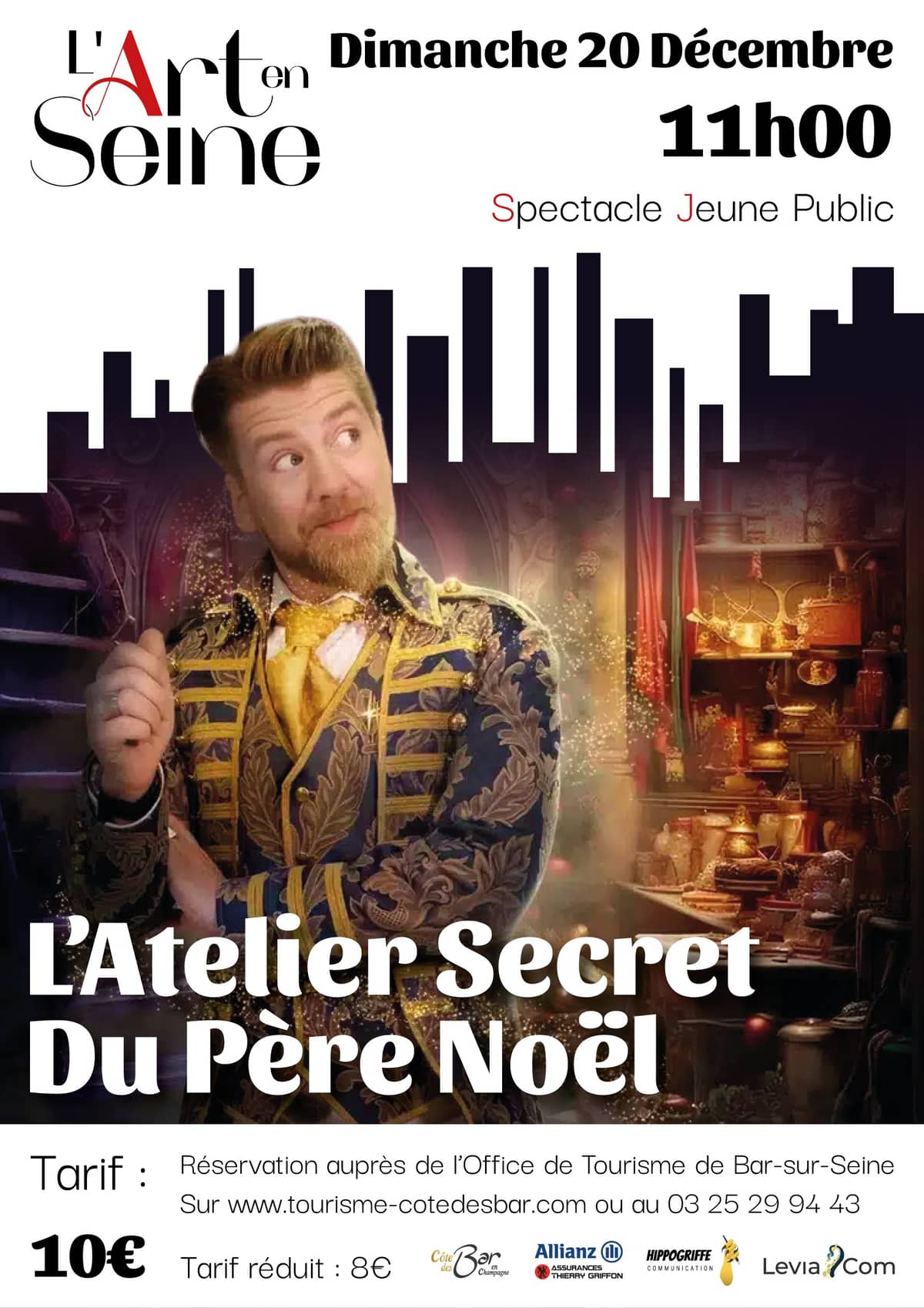 Illustration de l'événement : Spectacle - L’Atelier Secret du Père Noël