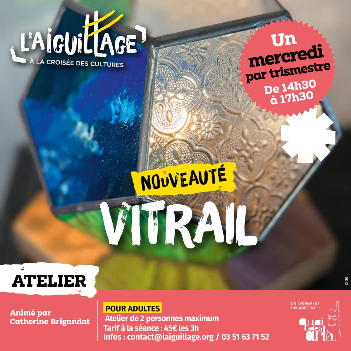 Illustration de l'événement : Atelier vitrail Tiffany