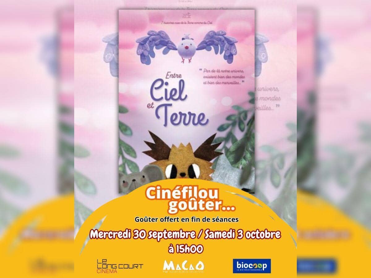 Illustration de l'événement : Cinéfilou Goûter "Entre ciel et terre"