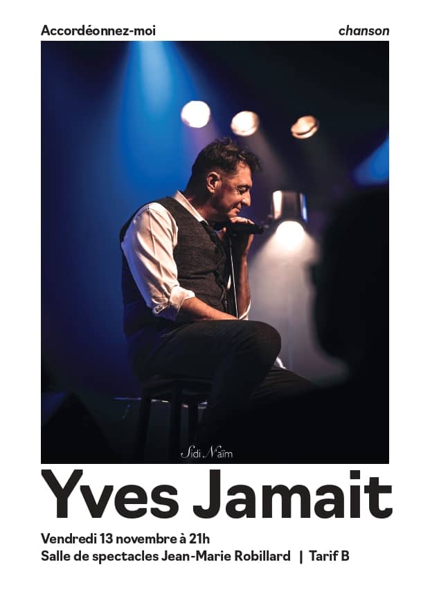 Illustration de l'événement : Concert du mois - Yves Jamait