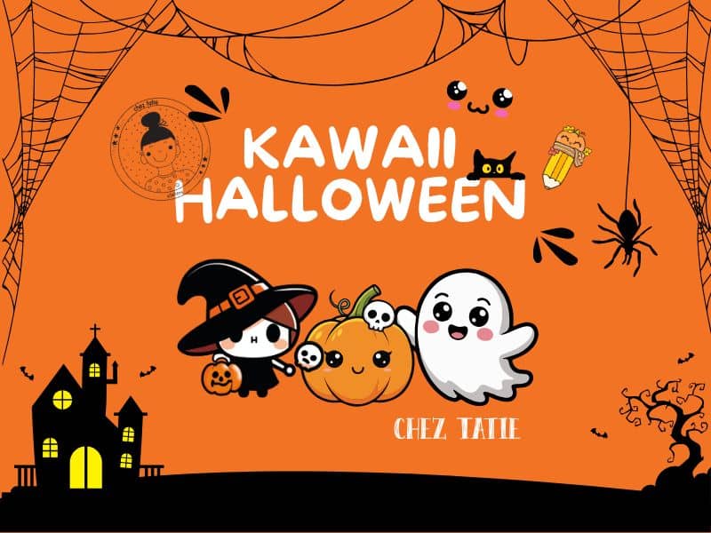 Illustration de l'événement : Chez Tatie : dessin kawaii halloween