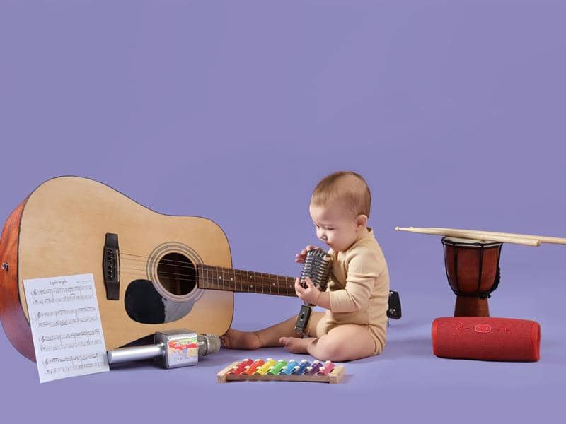 Illustration de l'événement : Atelier - Les babys apprentis musiciens et parcours psychomoteur