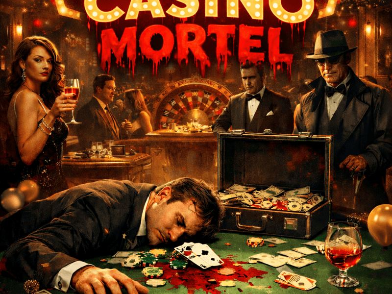 Illustration de l'événement : Casino Mortel – Murder Party spécial réveillon 31 décembre