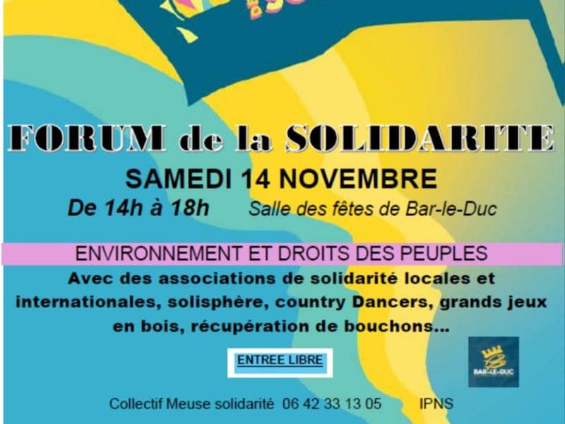 Illustration de l'événement : Festisol - Forum des solidarités