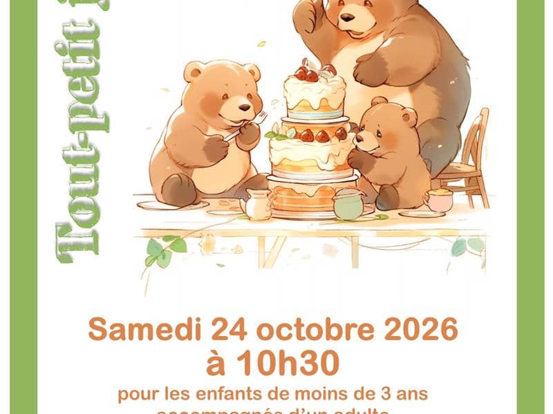 Illustration de l'événement : Tout-petit je lis : Miam des histoires !