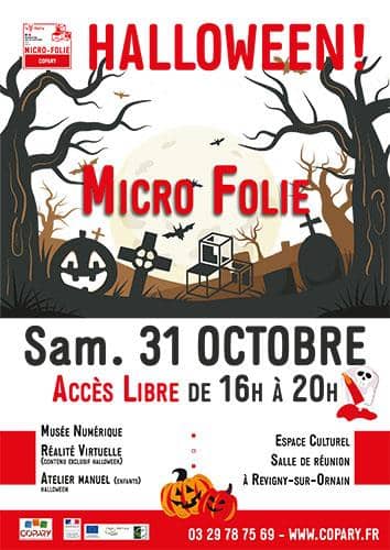 Illustration de l'événement : Micro Folie Halloween