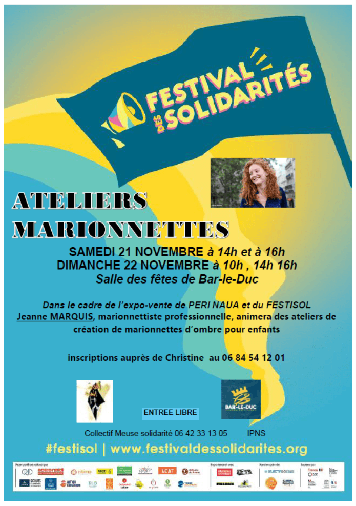 Illustration de l'événement : Ateliers marionnettes