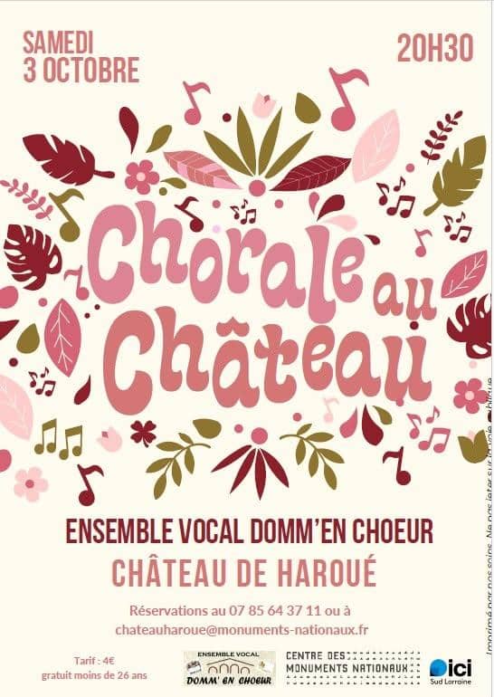 Illustration de l'événement : Château de Haroué - chorale