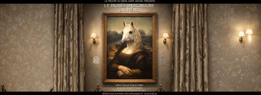 Illustration de l'événement : Spectacle équestre : Le Musée imaginaire du Ménil