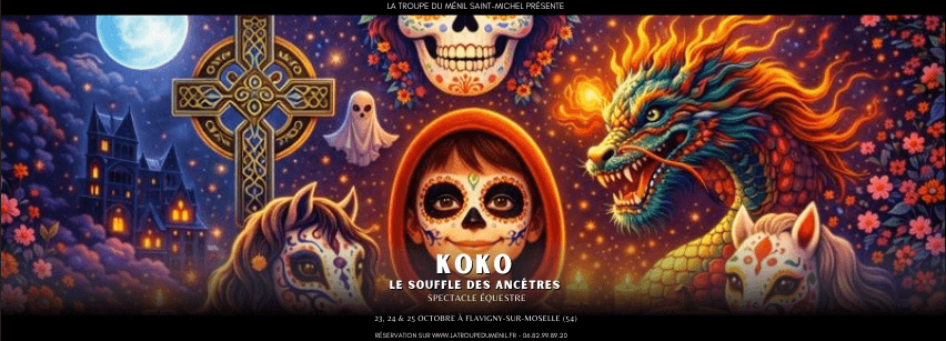 Illustration de l'événement : Spectacle équestre : Koko - Le souffle des ancêtres