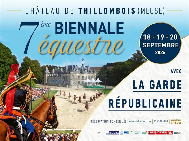 Illustration de l'événement : Biennale équestre au château de Thillombois