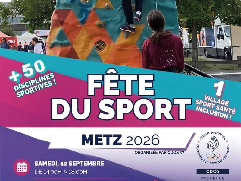 Illustration de l'événement : Évènement - Fête du sport 2026