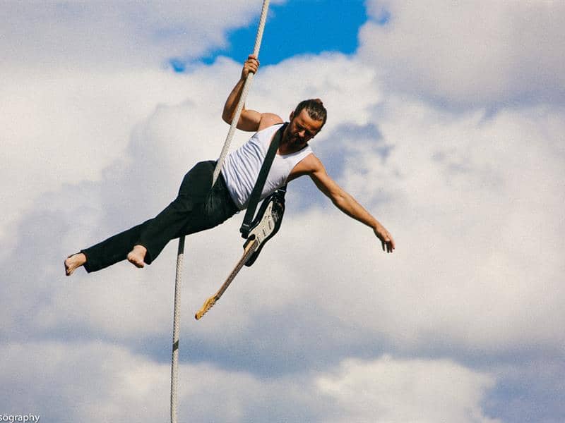 Illustration de l'événement : Beethoven Métalo Vivace, guitare acrobatique