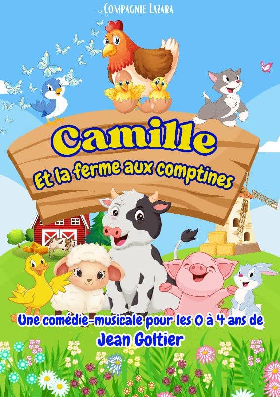 Illustration de l'événement : Spectacle - Camille et la ferme aux comptines