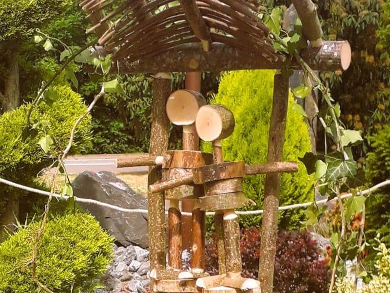 Illustration de l'événement : Spectacle - La cité du peuple de bois, Cie jeux et tartines, Installation artistique participative