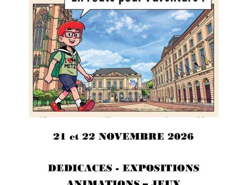 Illustration de l'événement : Dédica'Metz - Salon du livre pour toute la famille
