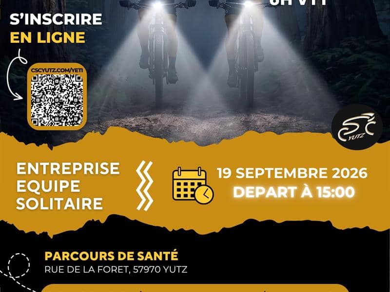 Illustration de l'événement : Course d'endurance VTT - La YETI 2026