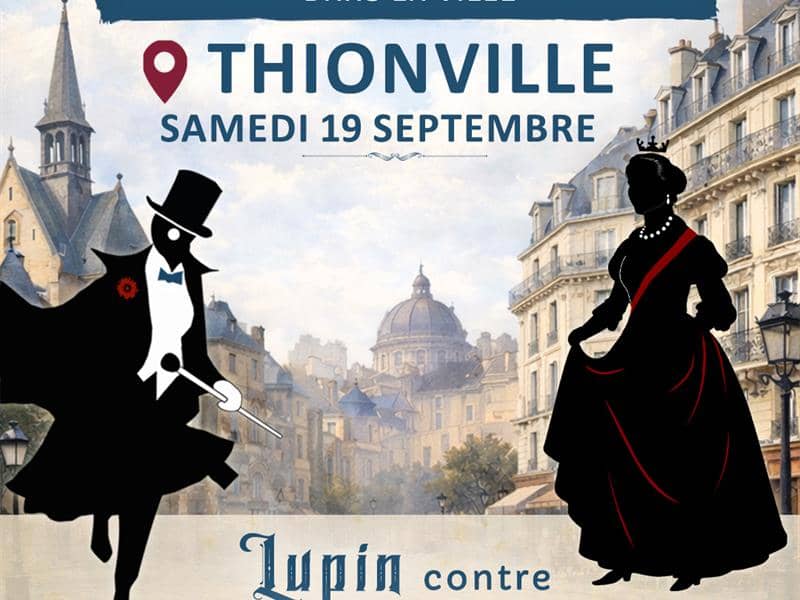 Illustration de l'événement : Escape game géant Lupin dans la ville