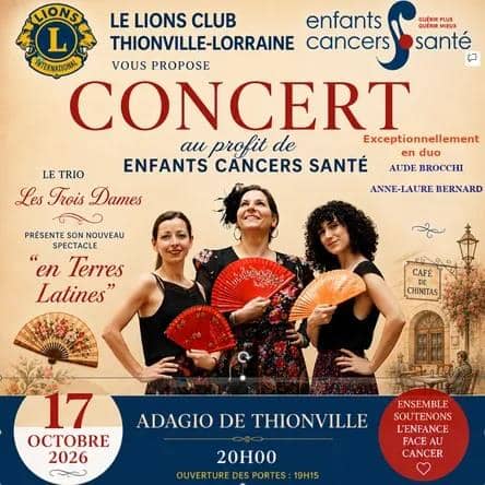 Illustration de l'événement : Concert caritatif en terre latines