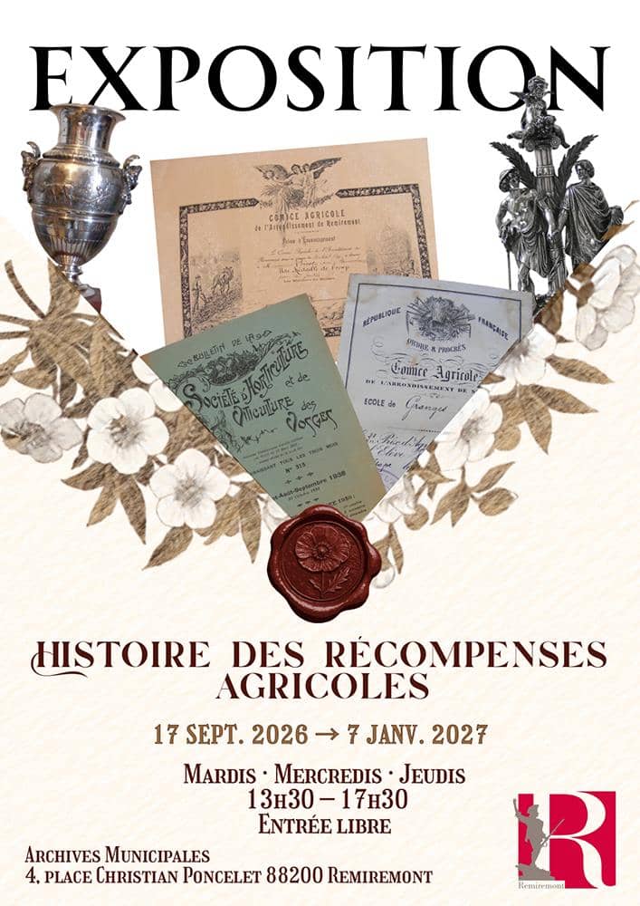 Illustration de l'événement : Exposition : Histoire des récompenses agricoles