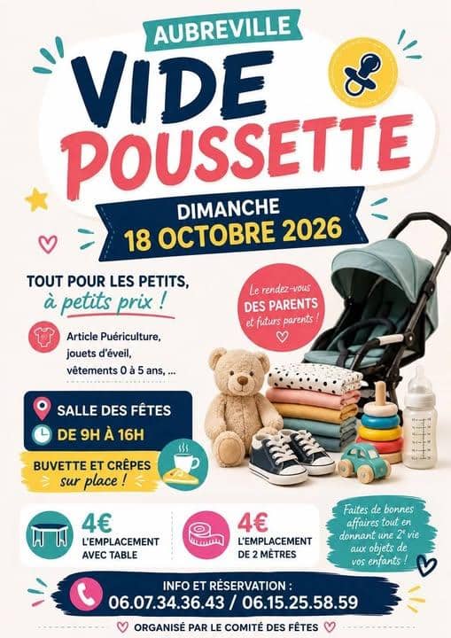 Illustration de l'événement : Vide poussette