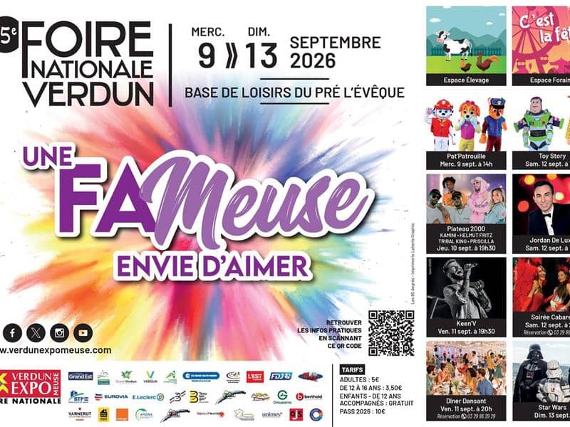 Illustration de l'événement : Foire nationale - Verdun expo Meuse