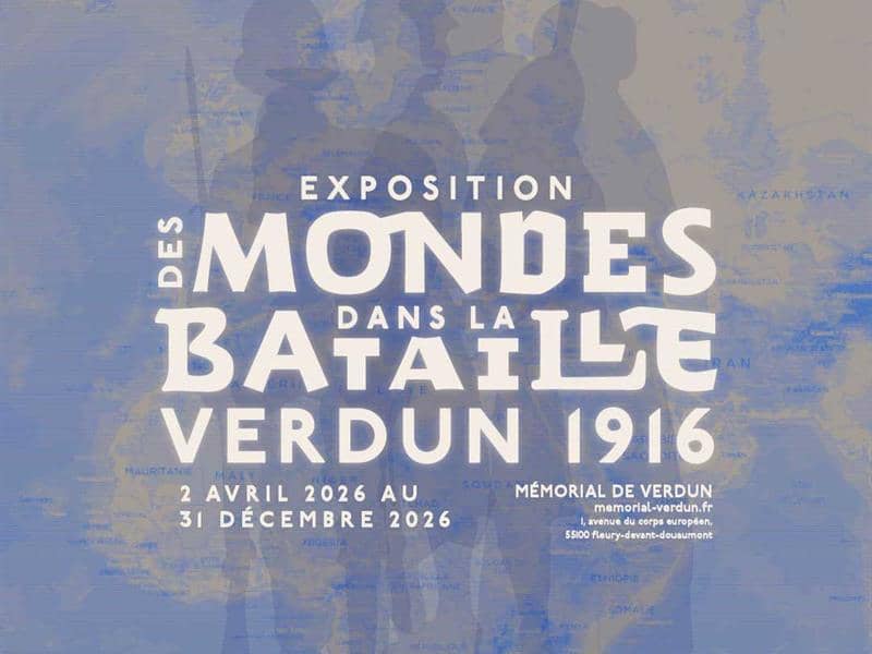Illustration de l'événement : Exposition - Des mondes dans la bataille : Verdun 1916