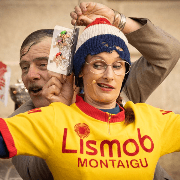 Illustration de l'événement : Théâtre et manipulation d'objets "C’est pas du vélo" de la compagnie Monde à part