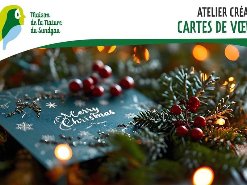 Illustration de l'événement : Atelier créatif : Cartes de voeux