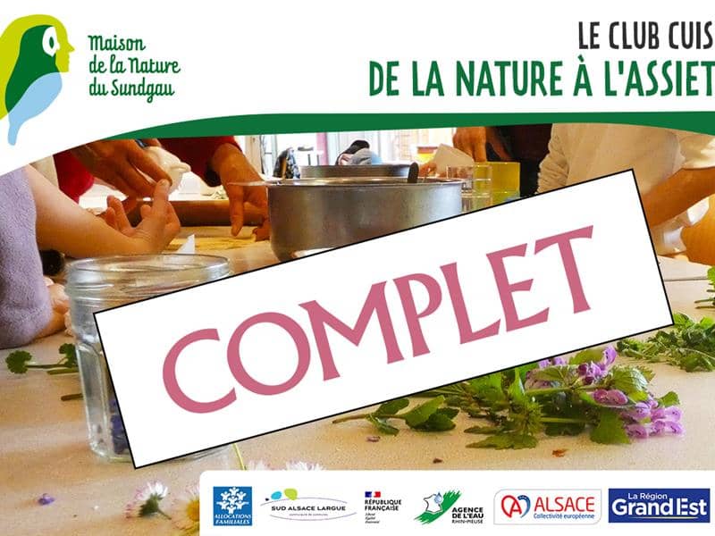 Illustration de l'événement : Le club cuisine : de la nature à l'assiette - COMPLET!