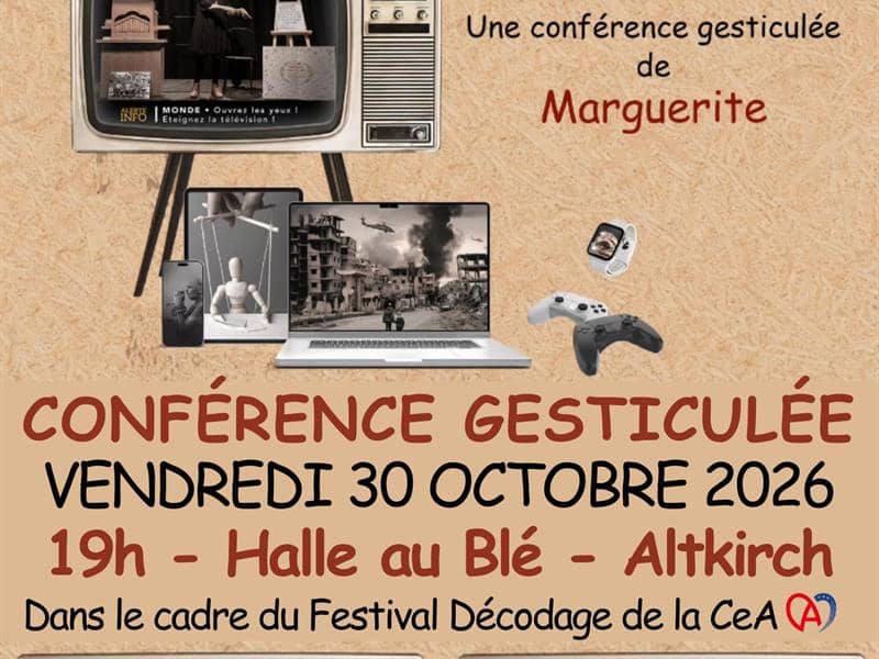 Illustration de l'événement : Conférence Gesticulée