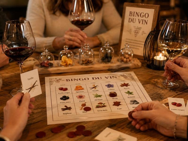 Illustration de l'événement : Le Bingo du vin