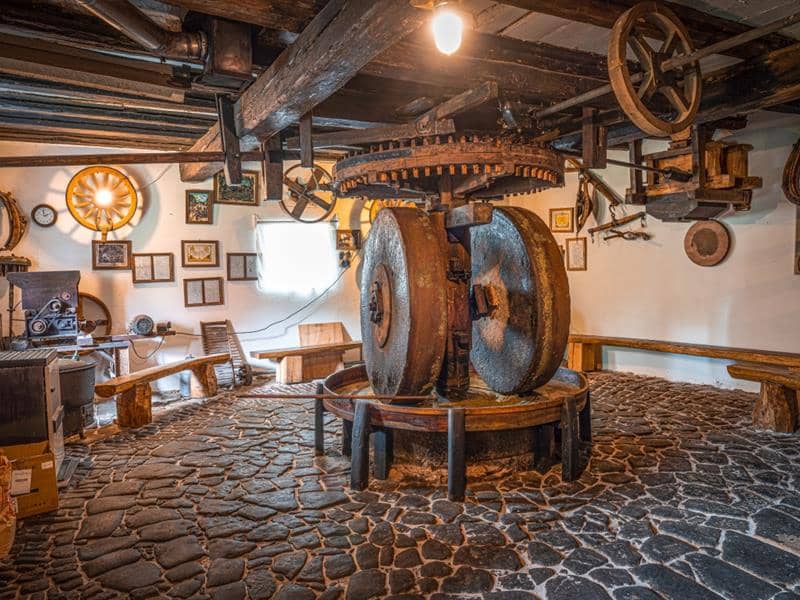 Illustration de l'événement : Visite et démonstration du moulin à huile