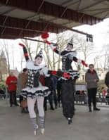 Illustration de l'événement : Déambulation : Pierrot et Ballerina