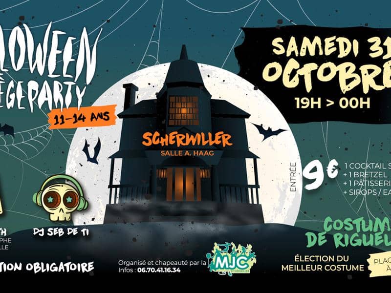 Illustration de l'événement : Halloween Collège Party