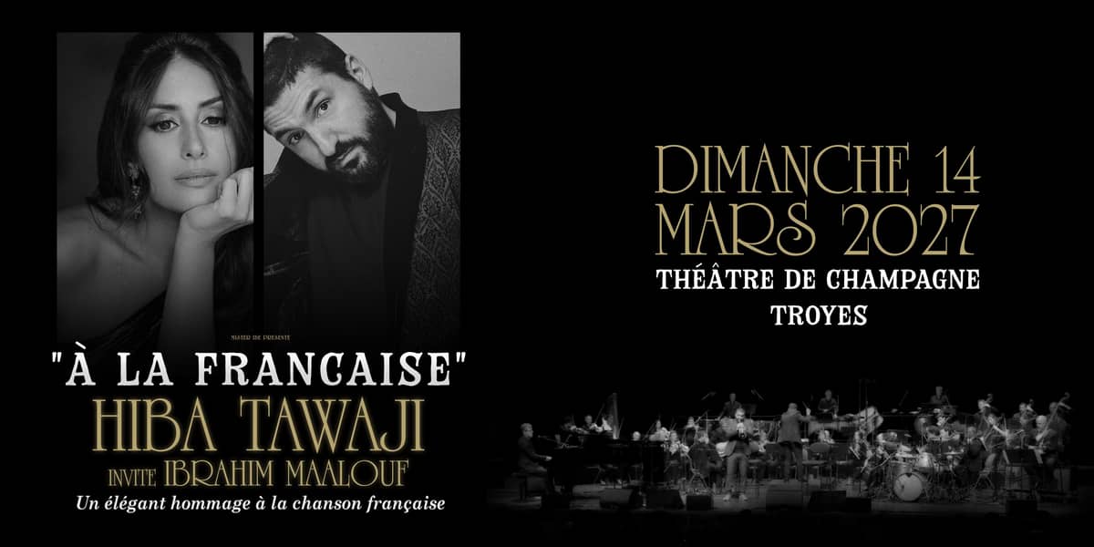 Illustration de l'événement : "À la française" : Hiba Tawaji invite Ibrahim Maalouf