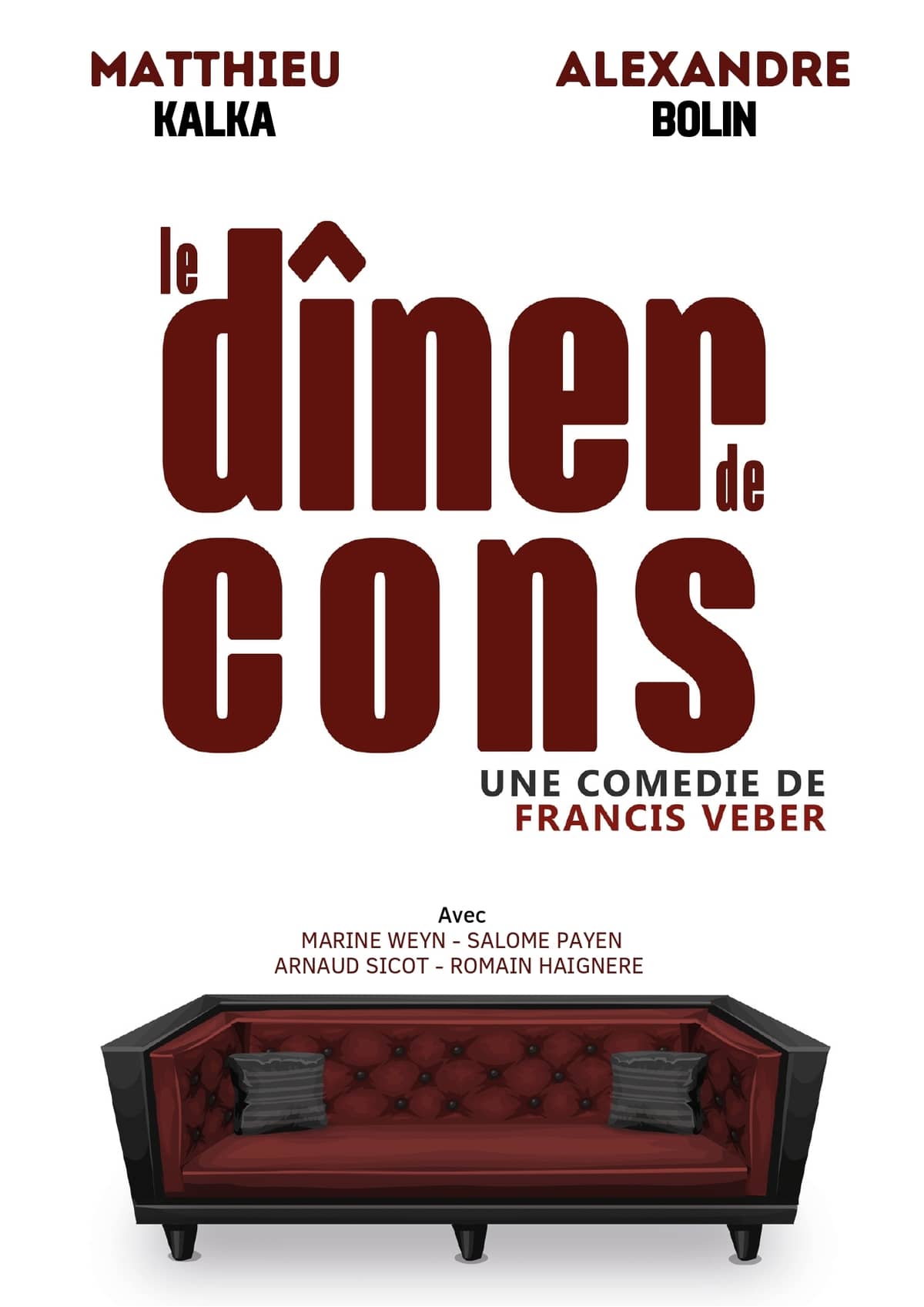 Illustration de l'événement : Le diner de cons