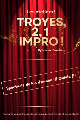 Illustration de l'événement : Troyes, 2, 1 Impro !