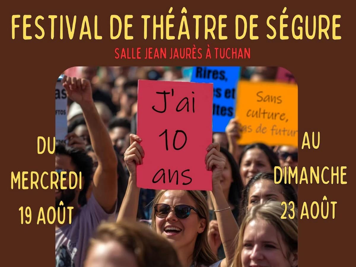 Illustration de l'événement : LE FESTIVAL DE THÉÂTRE DE SÉGURE A 10 ANS - LE BAL DU SIÈCLE