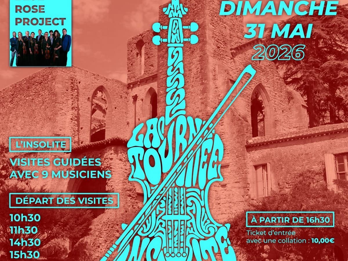 Illustration de l'événement : LA TOURNÉE INSOLITE - VISITES GUIDÉES MUSICALES