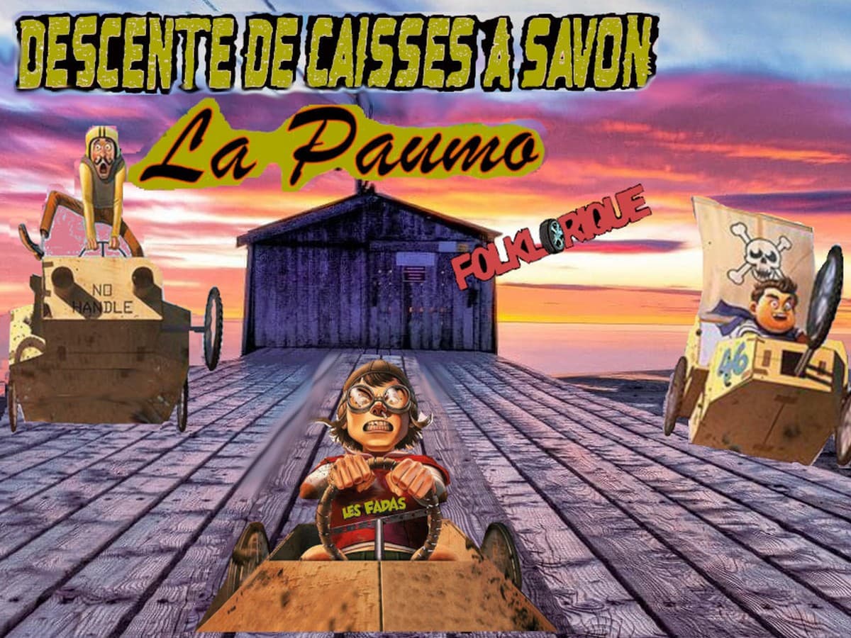 Illustration de l'événement : DESCENTE DE CAISSES À SAVON LA PAUMO
