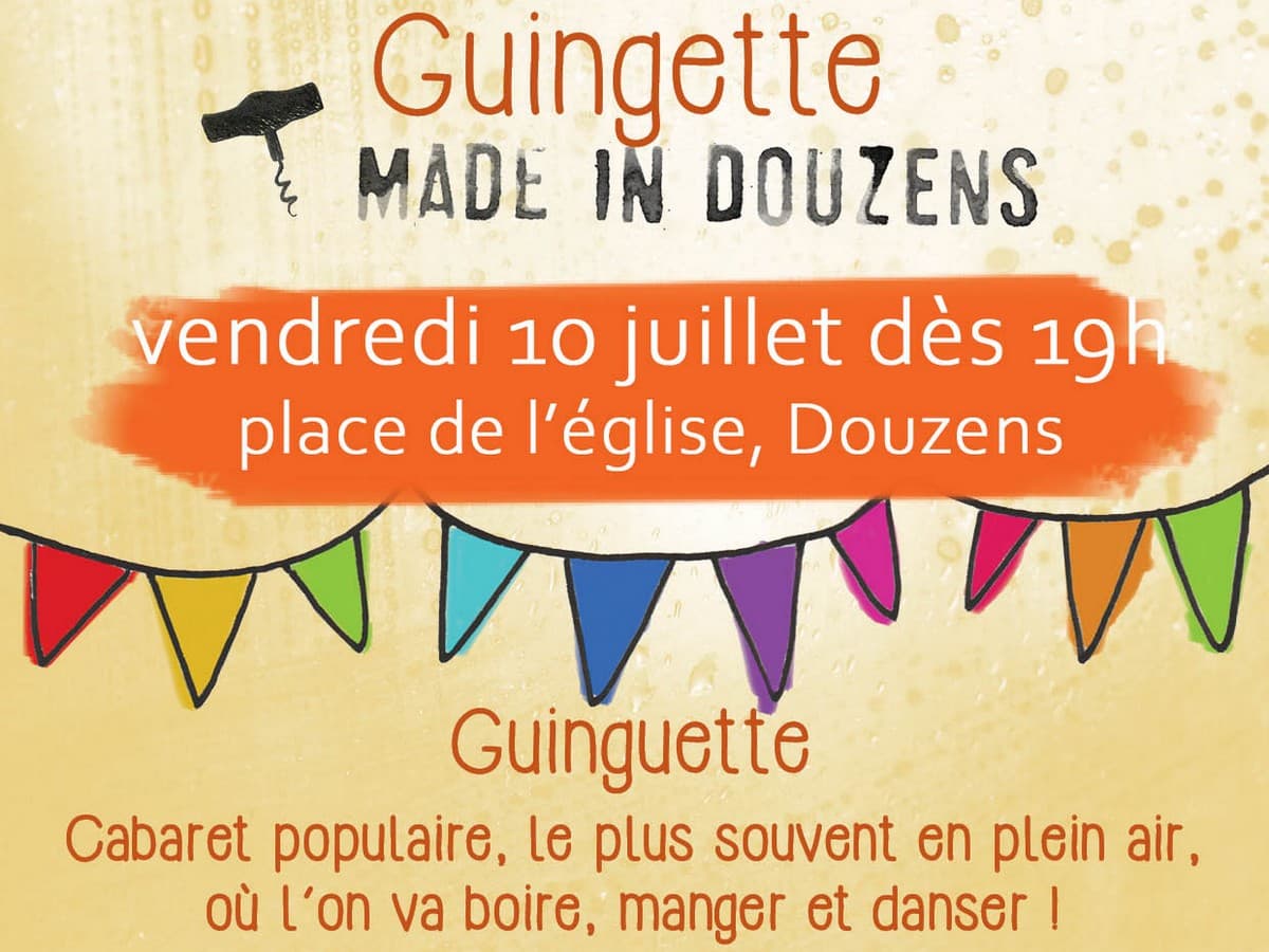 Illustration de l'événement : GUINGUETTE MADE IN DOUZENS