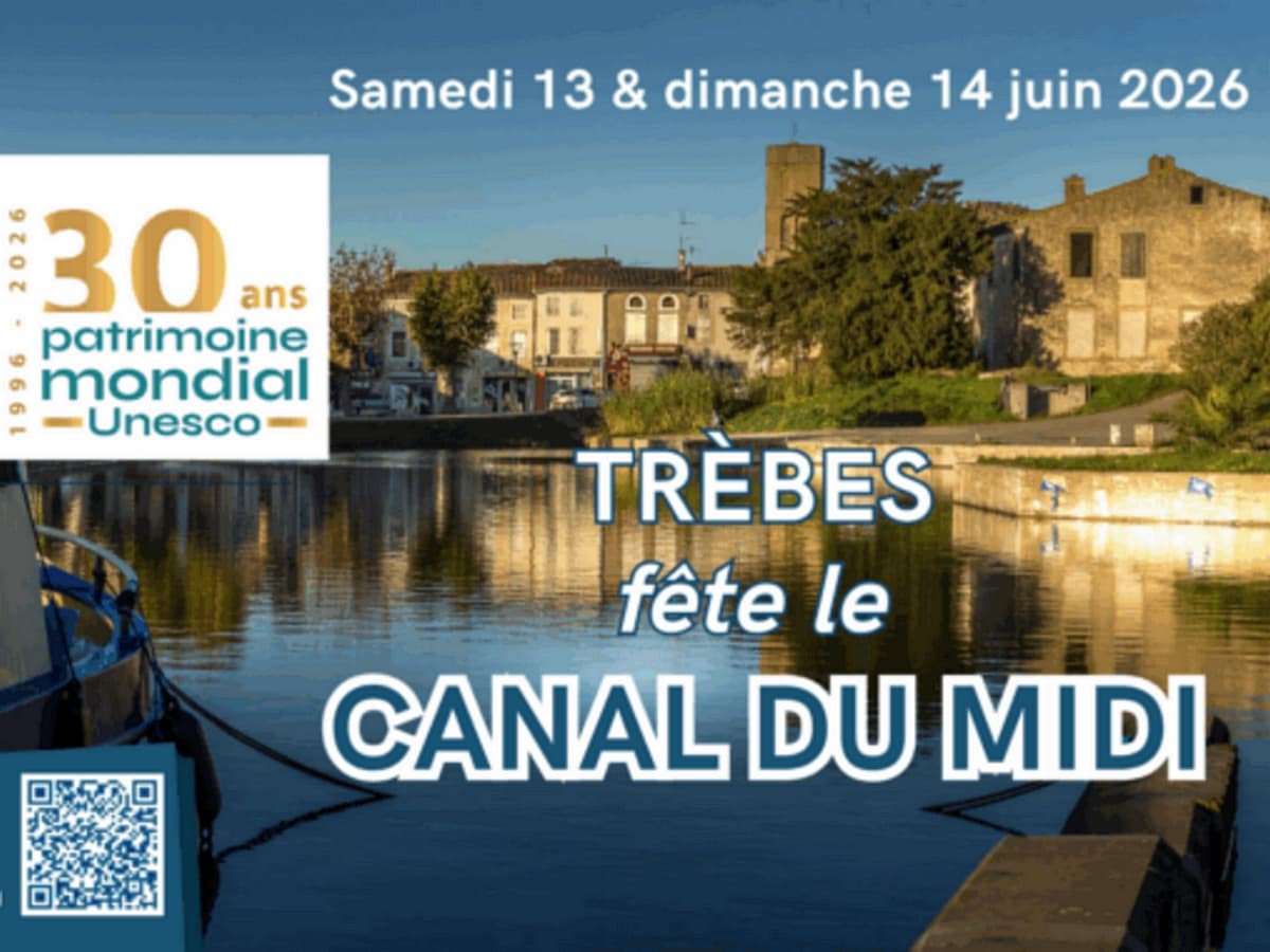 Illustration de l'événement : TRÈBES FÊTE LE CANAL DU MIDI