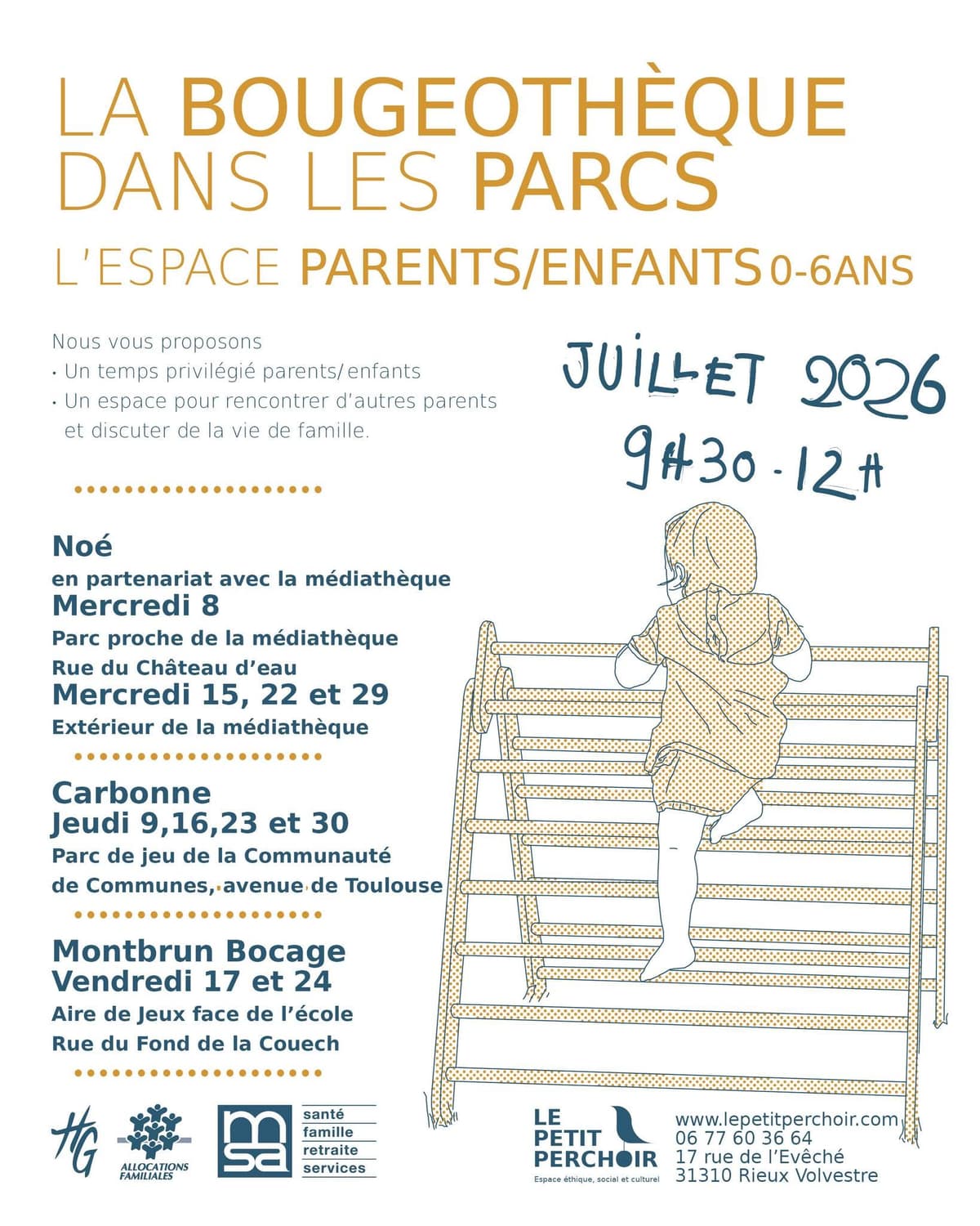 Illustration de l'événement : LA BOUGEOTHÈQUE DANS LES PARCS DU VOLVESTRE